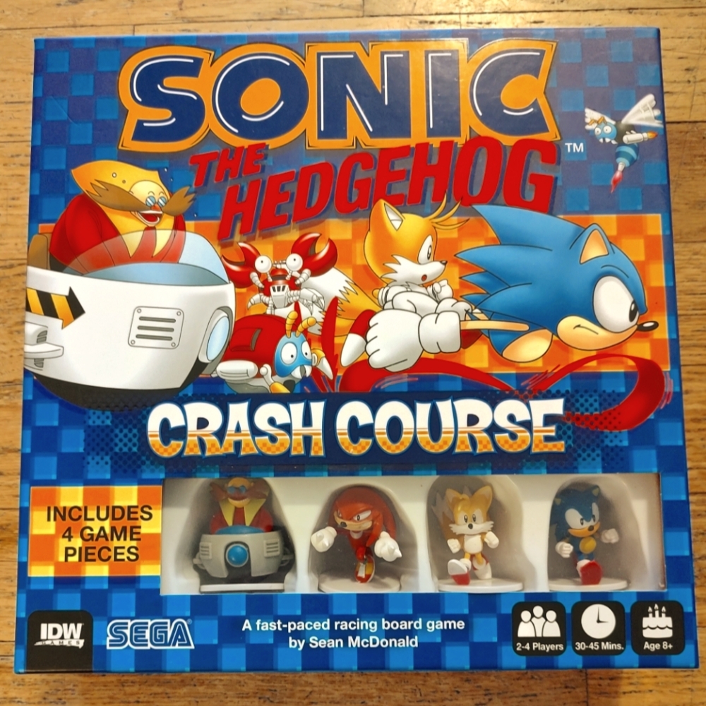 Sonic The Hedgehog Crash Course Racing Board Game #Sega #SonicTheHedgehog